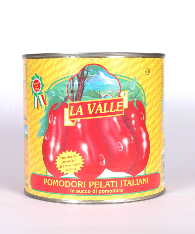 La Valle Peeled Tomatoes 2.6 Kg Online at Olive Tree Trading India